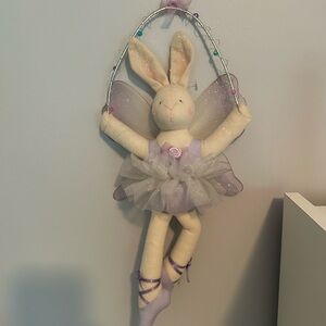 Hanging Ballet Bunny Fairy from Russ Berrie Judy Lynn Collection